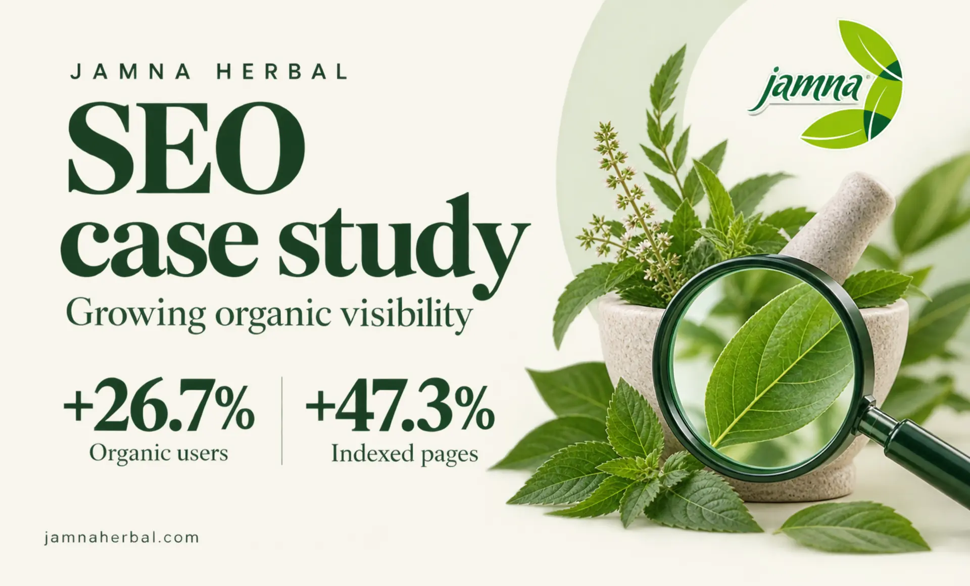 Jamna Herbal SEO case study